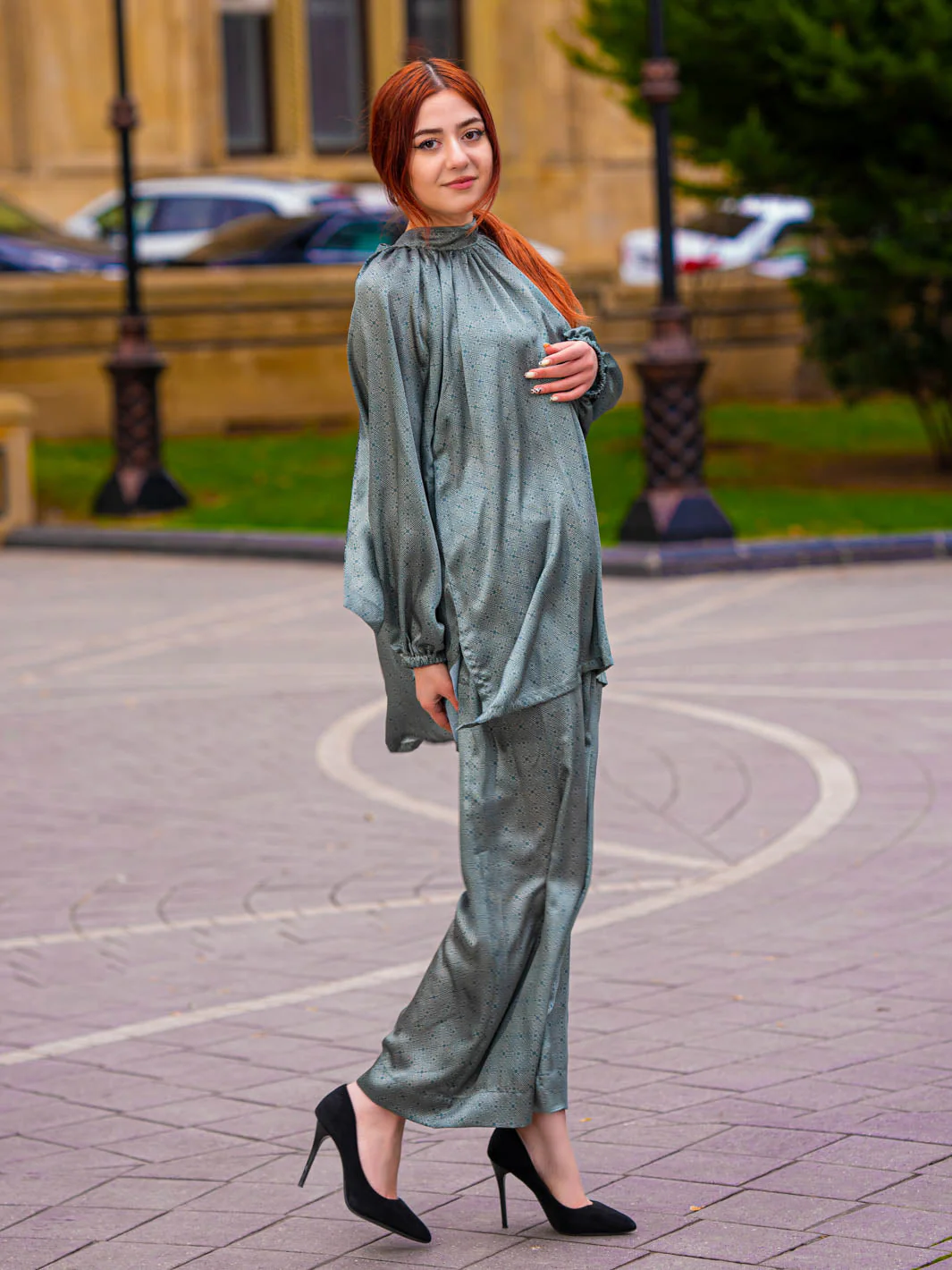Tng By Md Stitched Collection-Nancy | Western | 2 Piece - Image 2