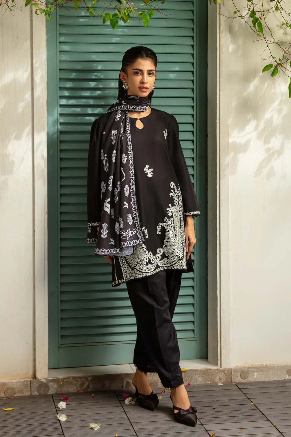 Tng By MD Stitched Bahar Collection-Noir (Black)