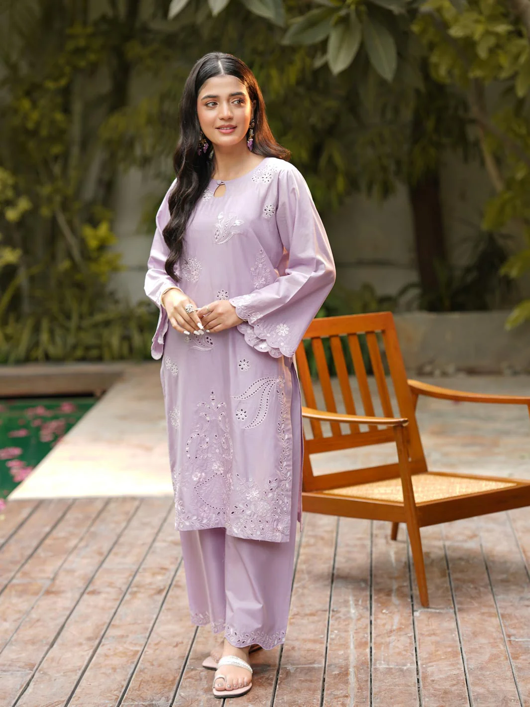 Tng By MD Stitched Bahar Collection-Banafshan (Lilac) - Image 6
