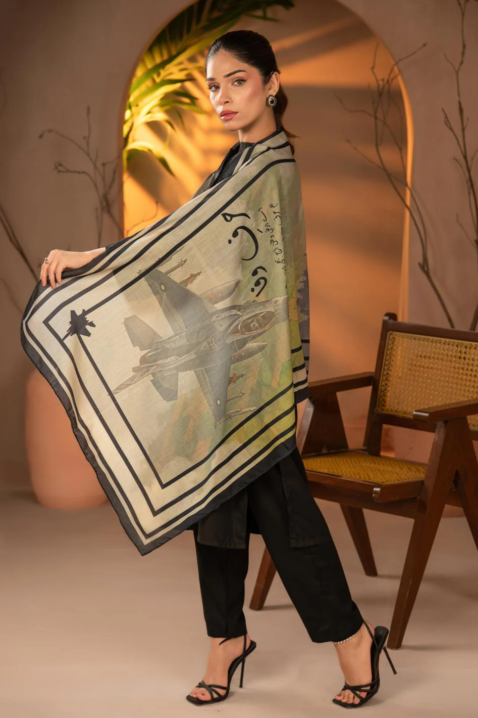 Tng By Md Stole Collection-Bunyan ul Marsoos Stole - Image 2