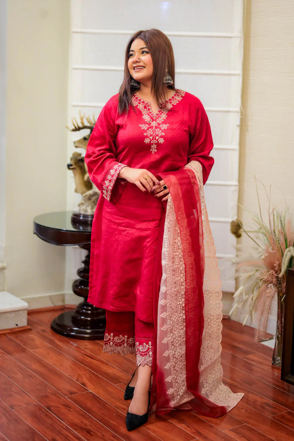 Tng By MD Stitched Bahar Collection-Fabiha | 3 Piece