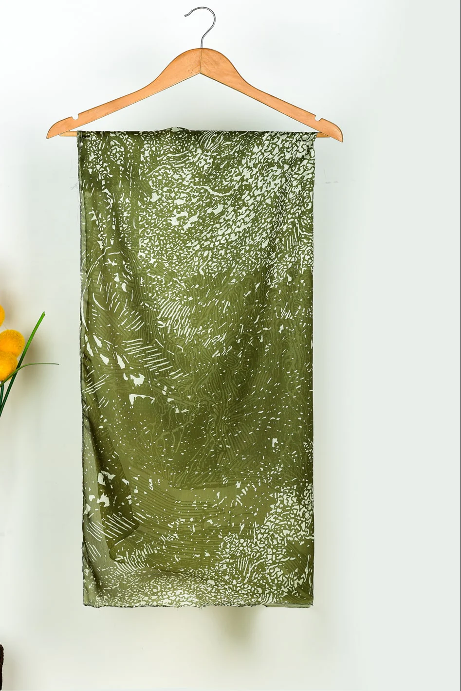 Tng By Md Stole Collection-Forest Stole (Green) - Image 2