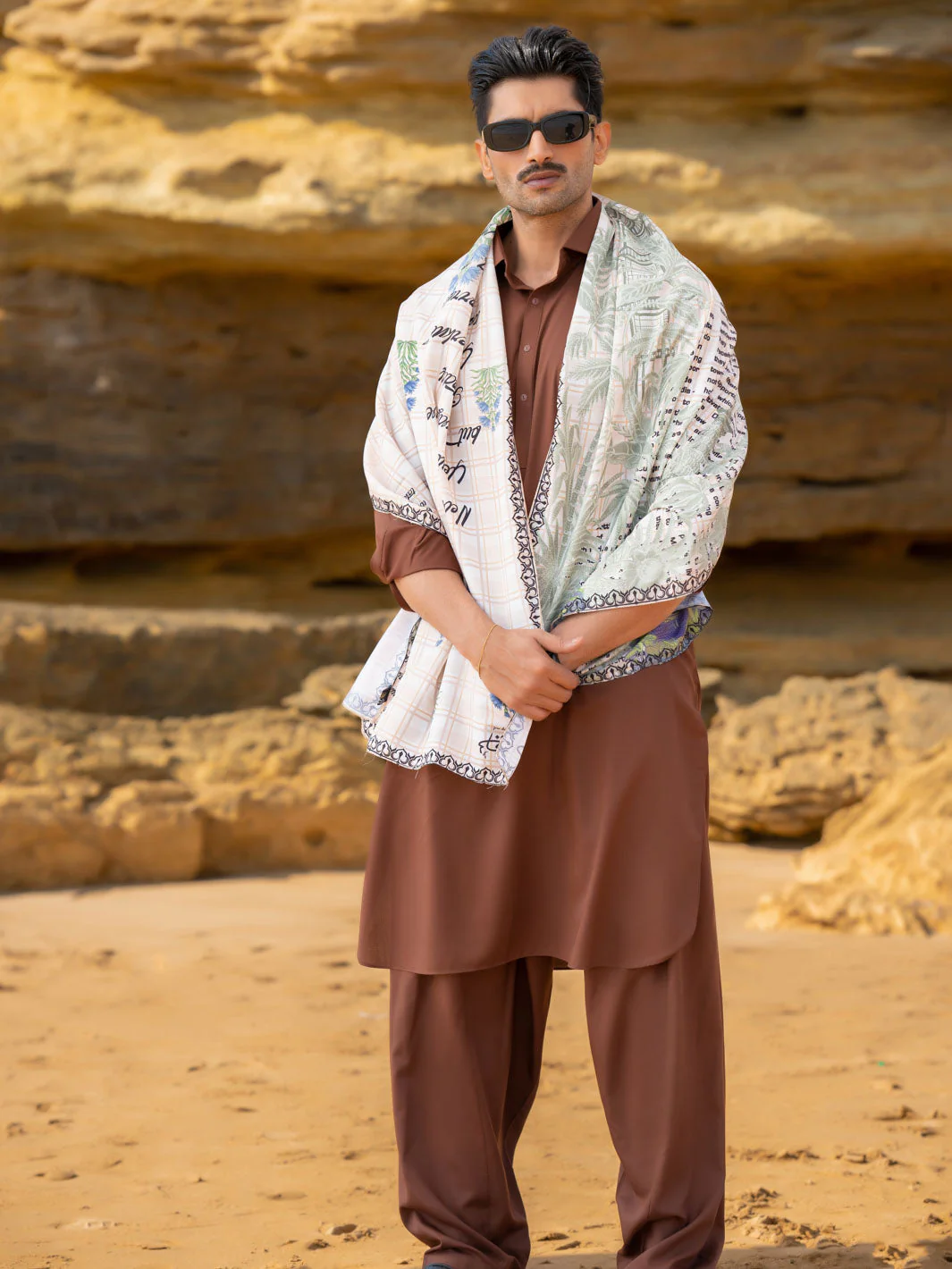 Tng By MD Mens Stole Collection-Kashmir Stole - Image 3