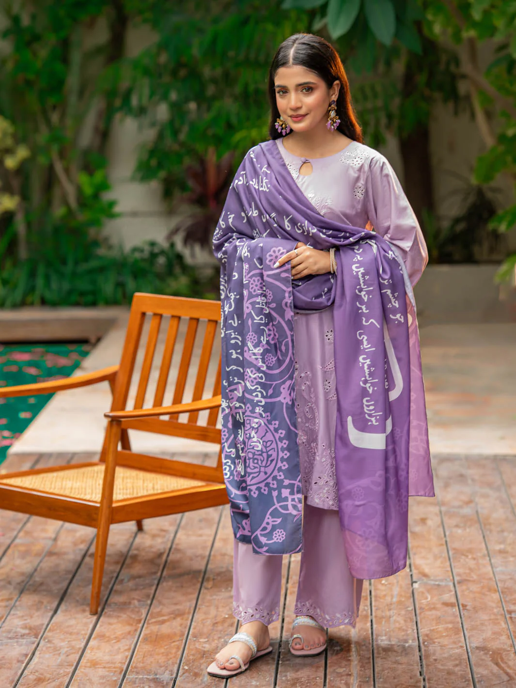 Tng By Md Odhni Collection-Banafshaan Odhni - Image 5