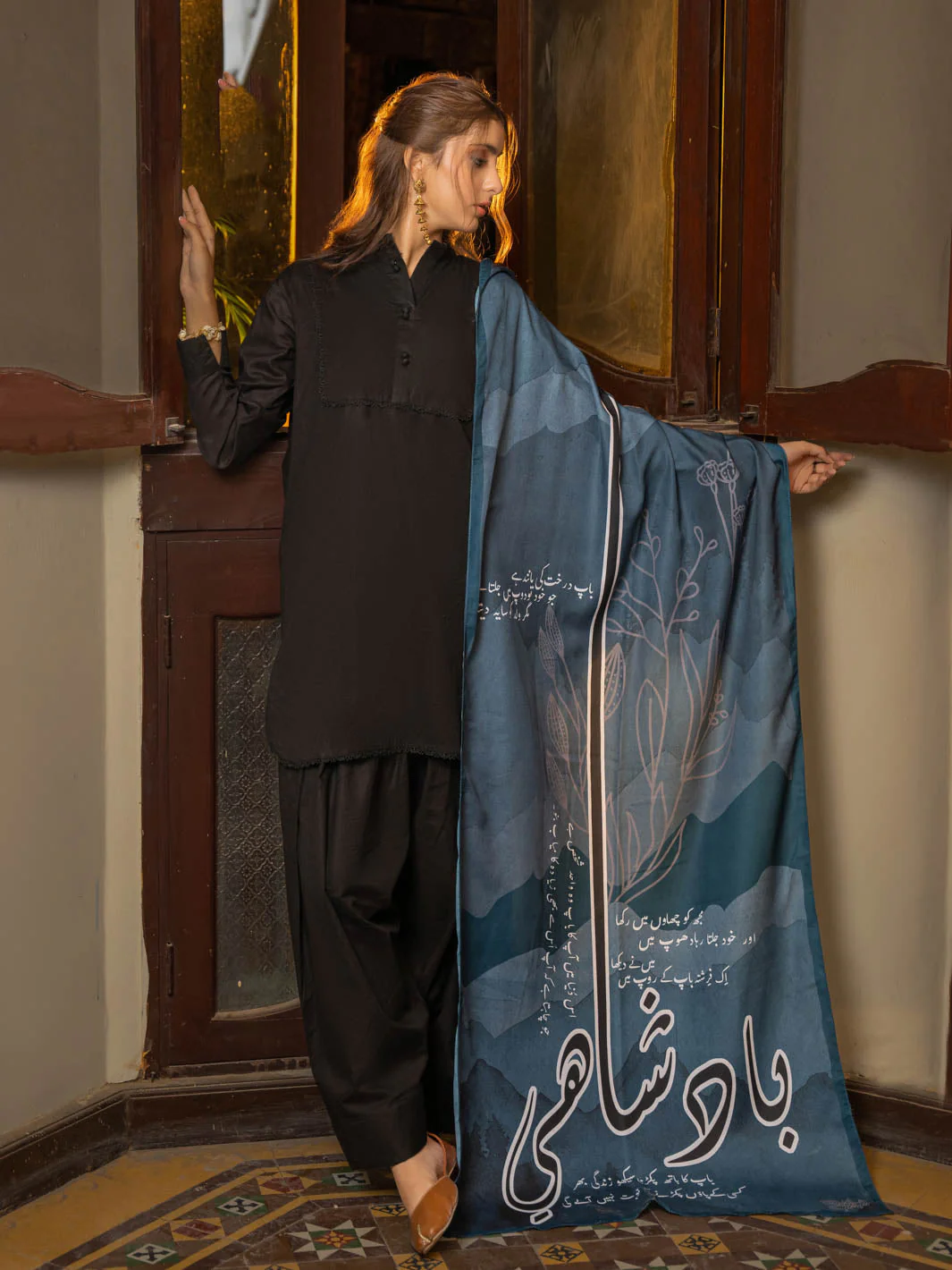 Tng By Md Stole Collection-Neel Kamal Stole - Image 6