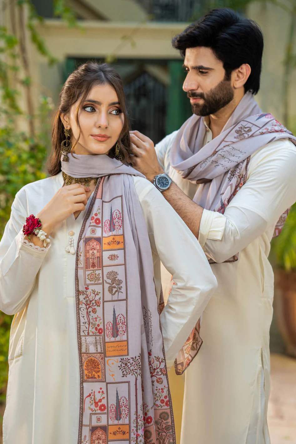 Tng By Md Stole Collection-Shaam Stole - Image 2