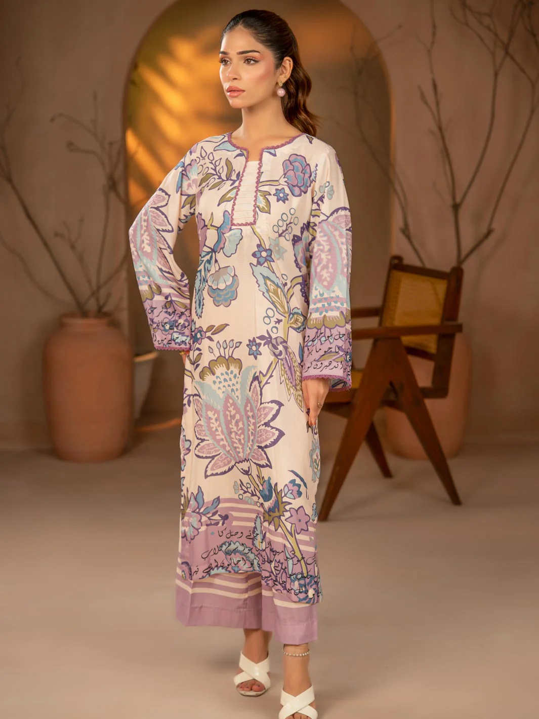 Tng By Md Stitched Baag Collection-Khumaar | 2 Piece | Printed - Image 3