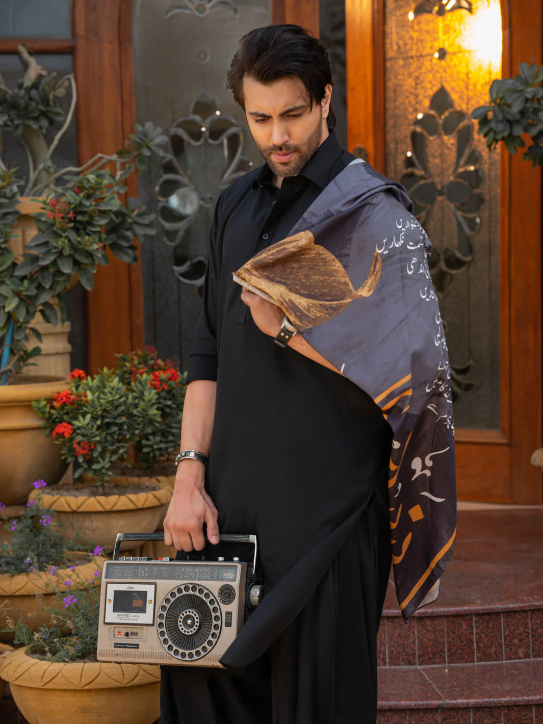 Tng By Md Stole Collection-Sawera Stole - Image 10