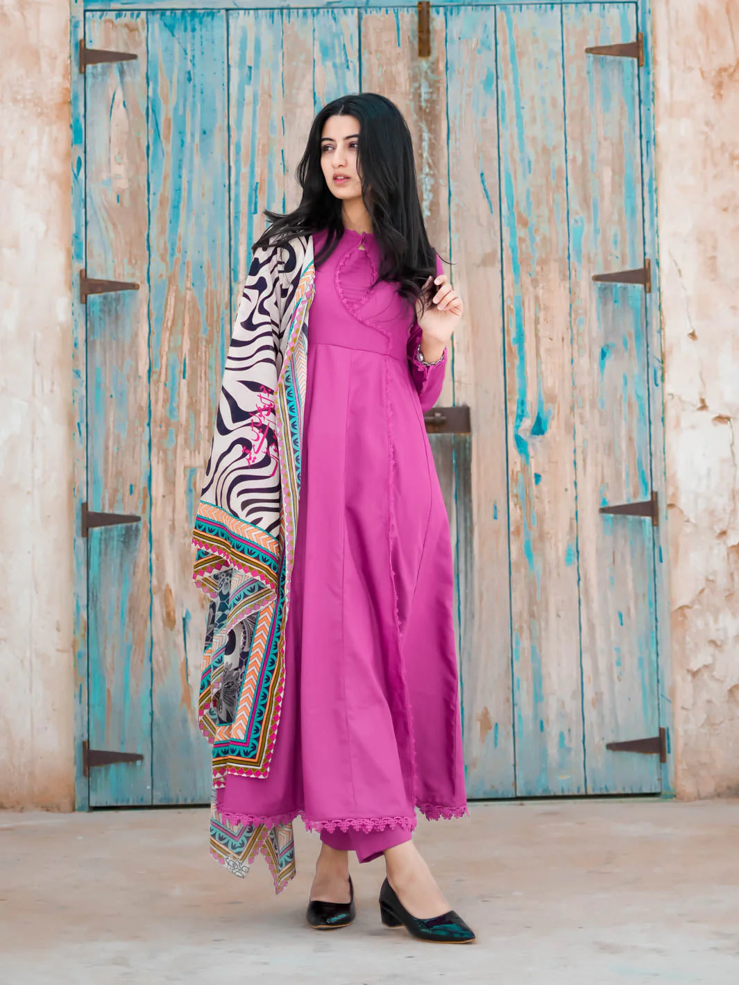 Tng By Md Stole Collection-Lalazaar Stole - Image 8