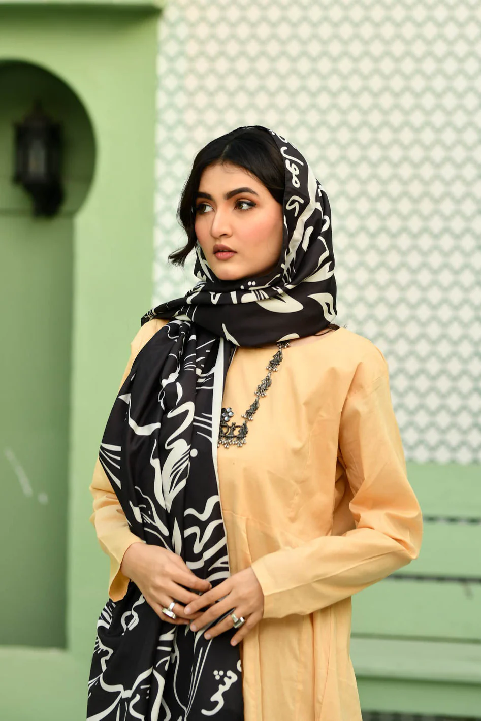 Tng By Md Solid Co Ords Collection-Nyra 2 Piece Skin - Kalidaar Shirt Trouser - Image 2