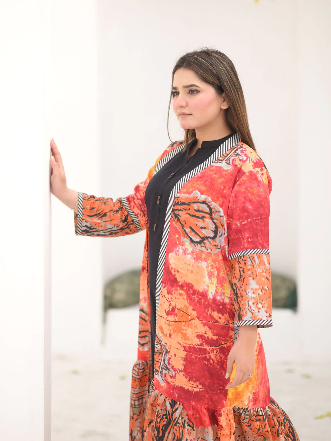 Tng By Md Stitched Shrug Collection-Tasawur - Image 3