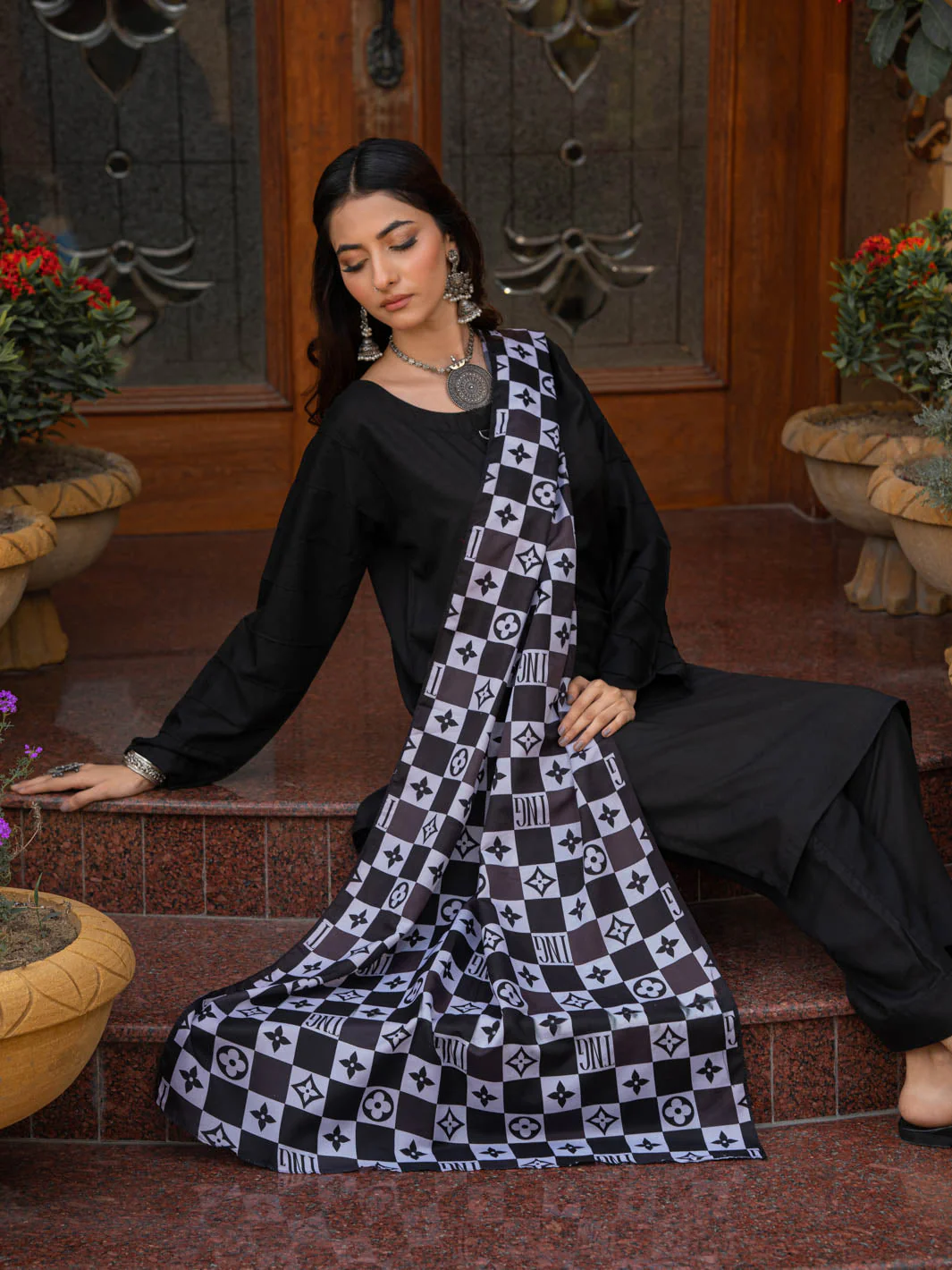 Tng By Md Stole Collection-TNG-Logo-Stole 008 - Image 5