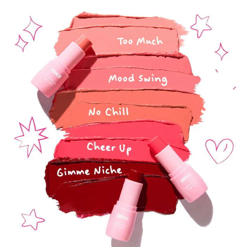 Trouble Maker Jinkie Stick Cream Blush Cheer Up Hot Pink - Image 2