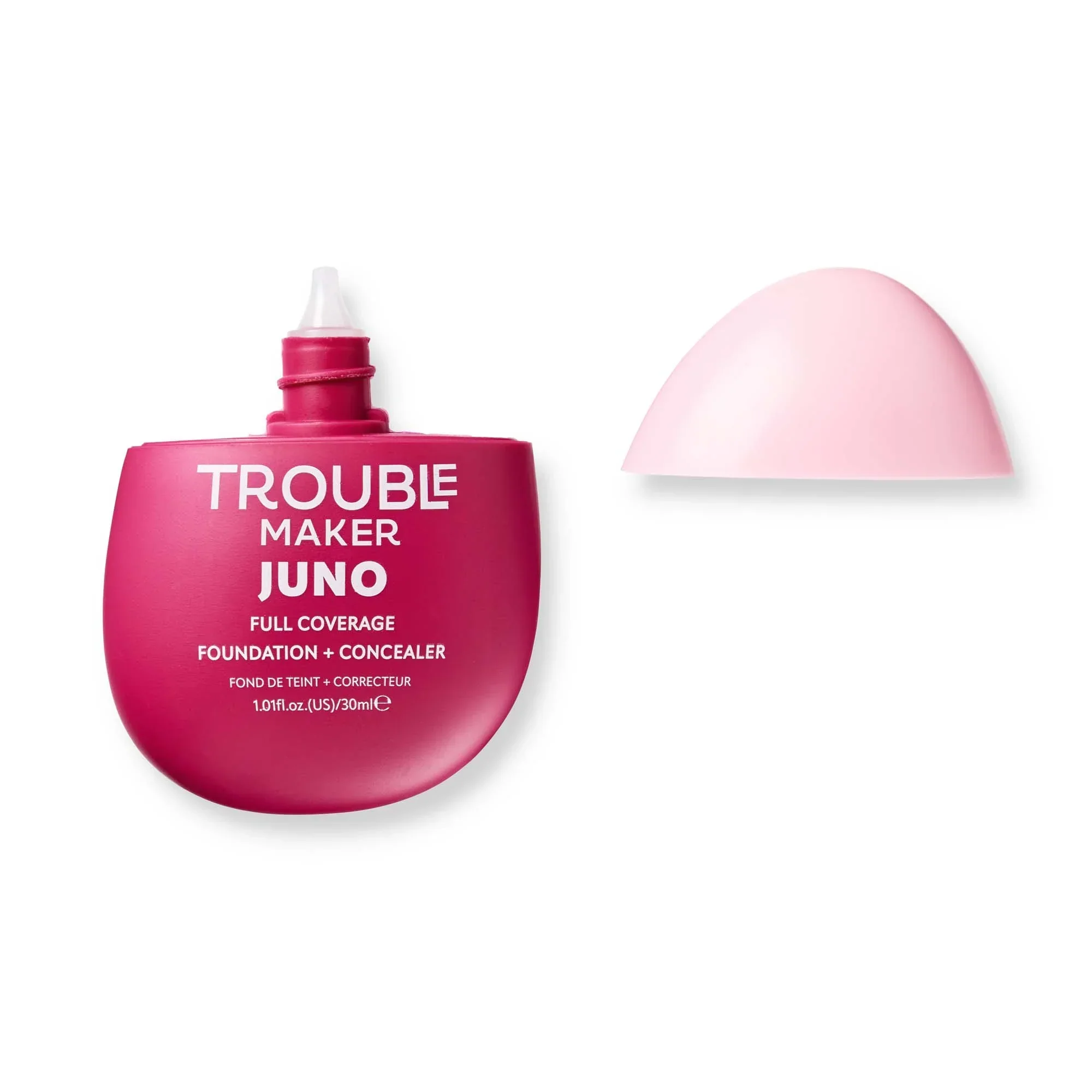 Trouble Maker Juno Full Coverage Matte Foundation Moon Walker 30ml - Image 2