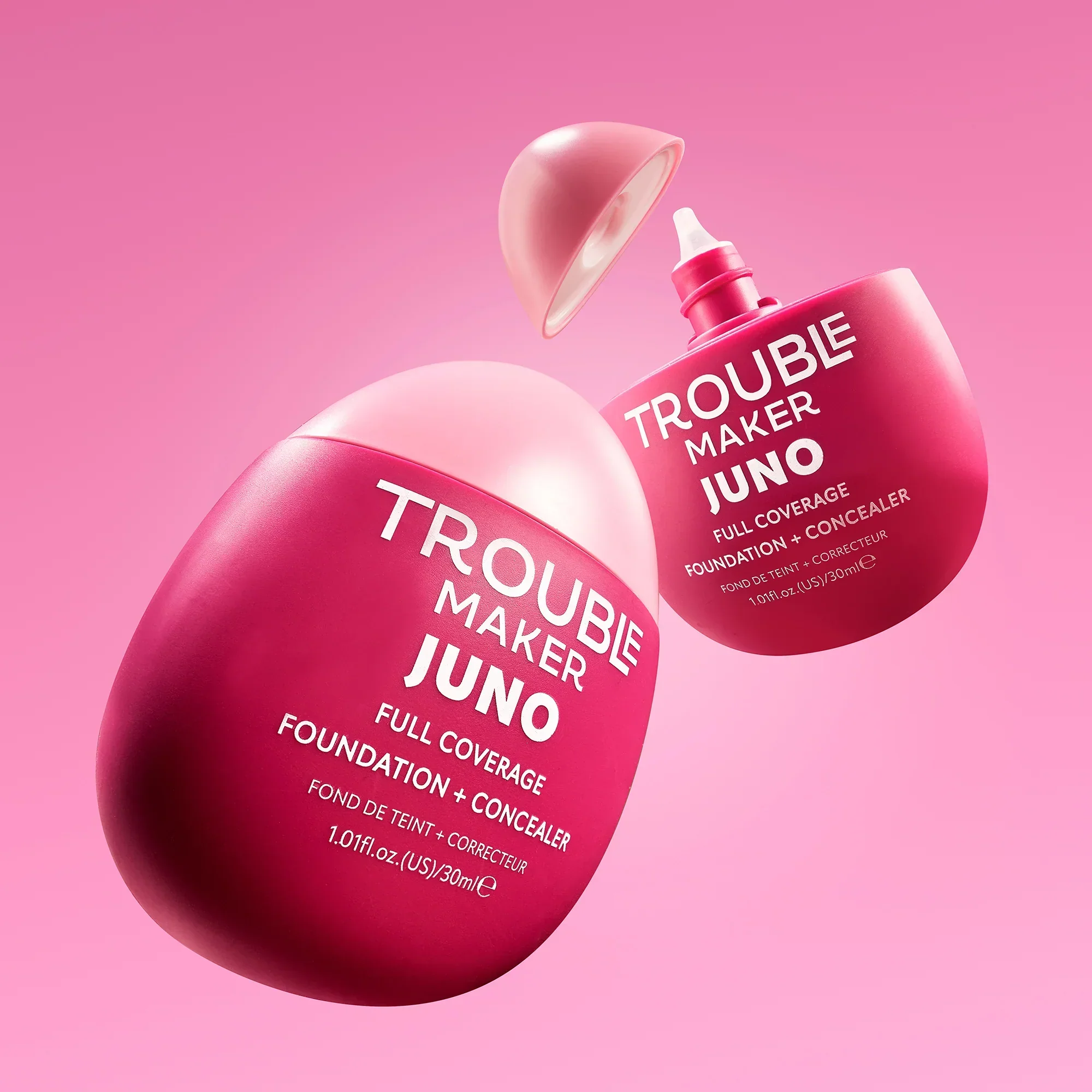 Trouble Maker Juno Full Coverage Matte Foundation Secret Poet 30ml