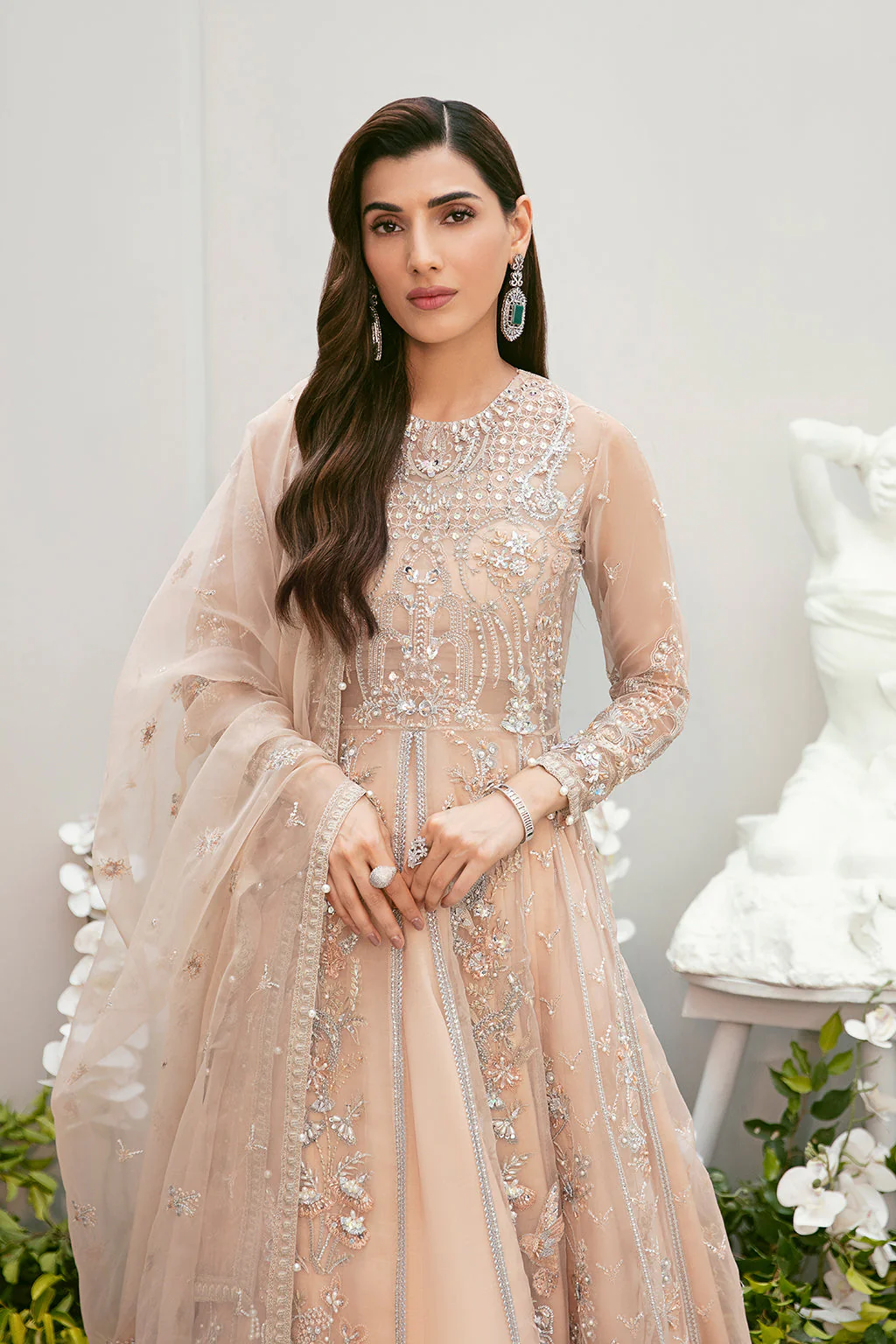 La More Unstitched 3 Piece Wedding Collection-Tulip tales - Image 3