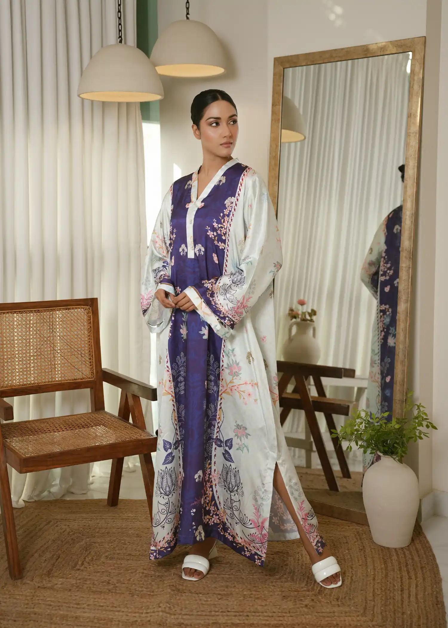 Chapter One - Karashe Stitched Summer Suit-Twilight Bloom - Image 5