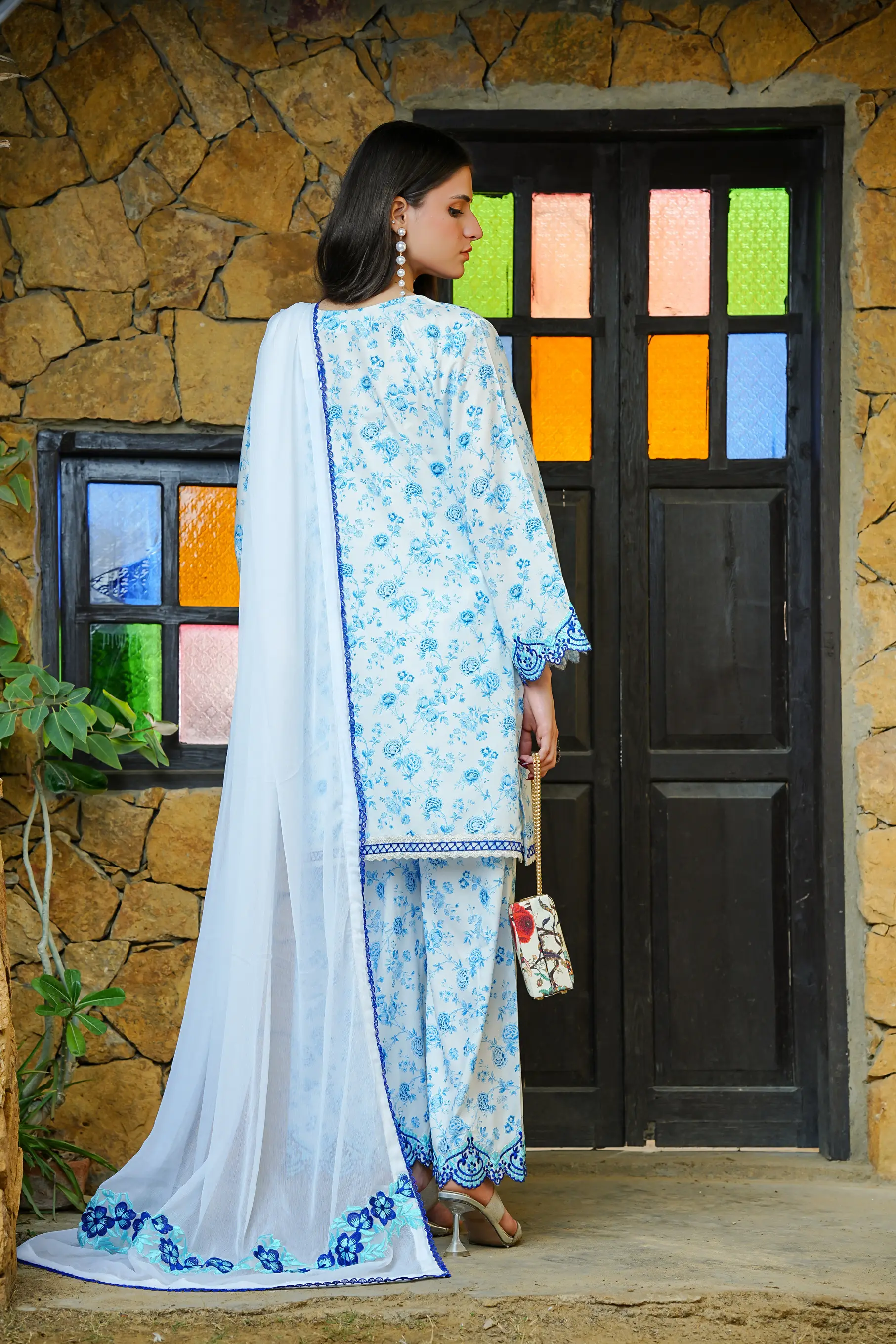 Zara Yamin Stitched 3 Piece Summer Collection-Twilight Pret 3 PCs - Image 5
