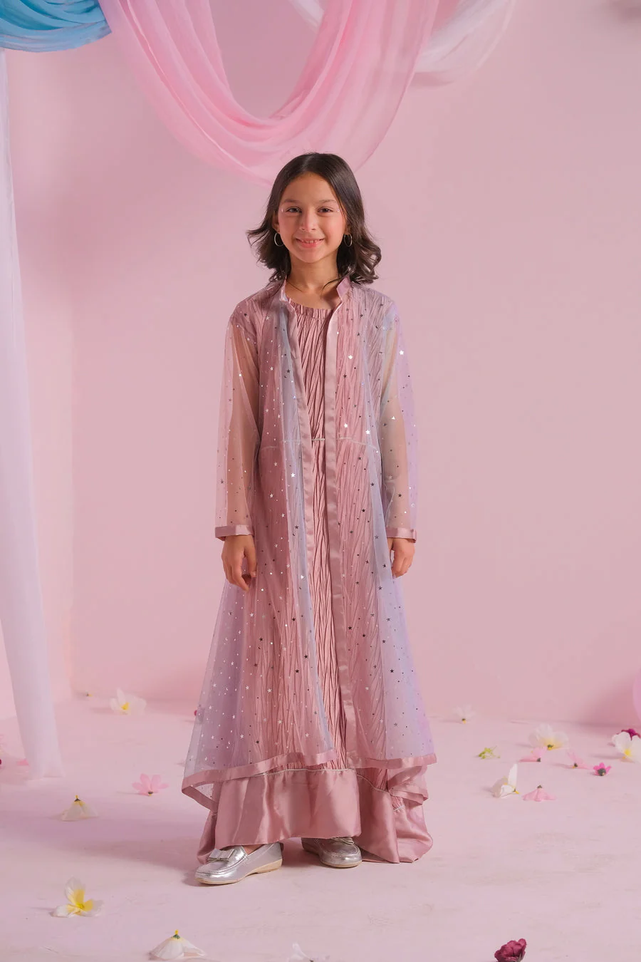Sprinkles Stitched 2 Piece Formals Festive Kids Collection'2025-Twinkle - 2pc - Top & Slip - Image 11