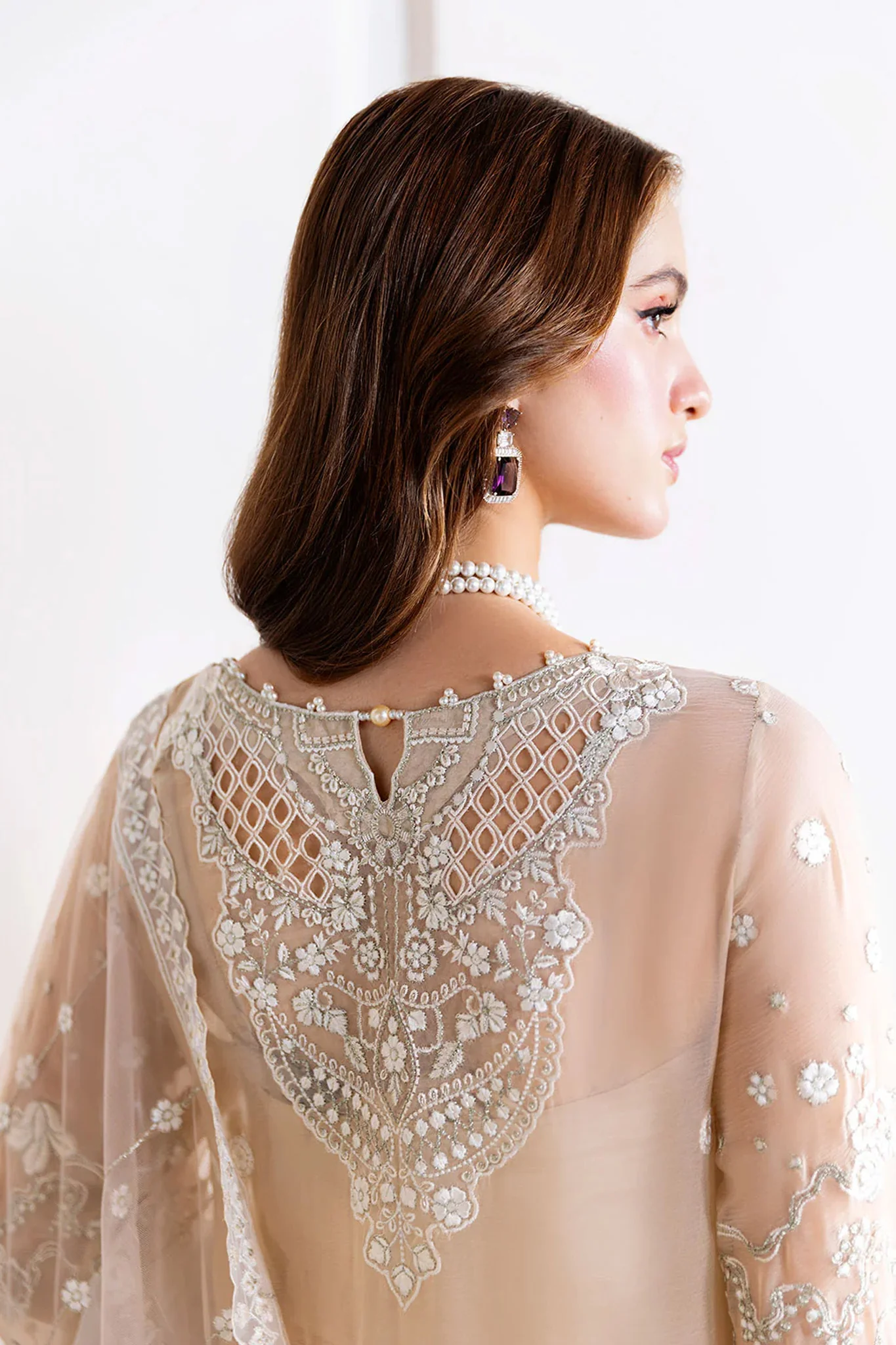 Arzoo by Ramsha Unstitched 3 Piece Chiffon Vol 02 Suit-U-201 - Image 4