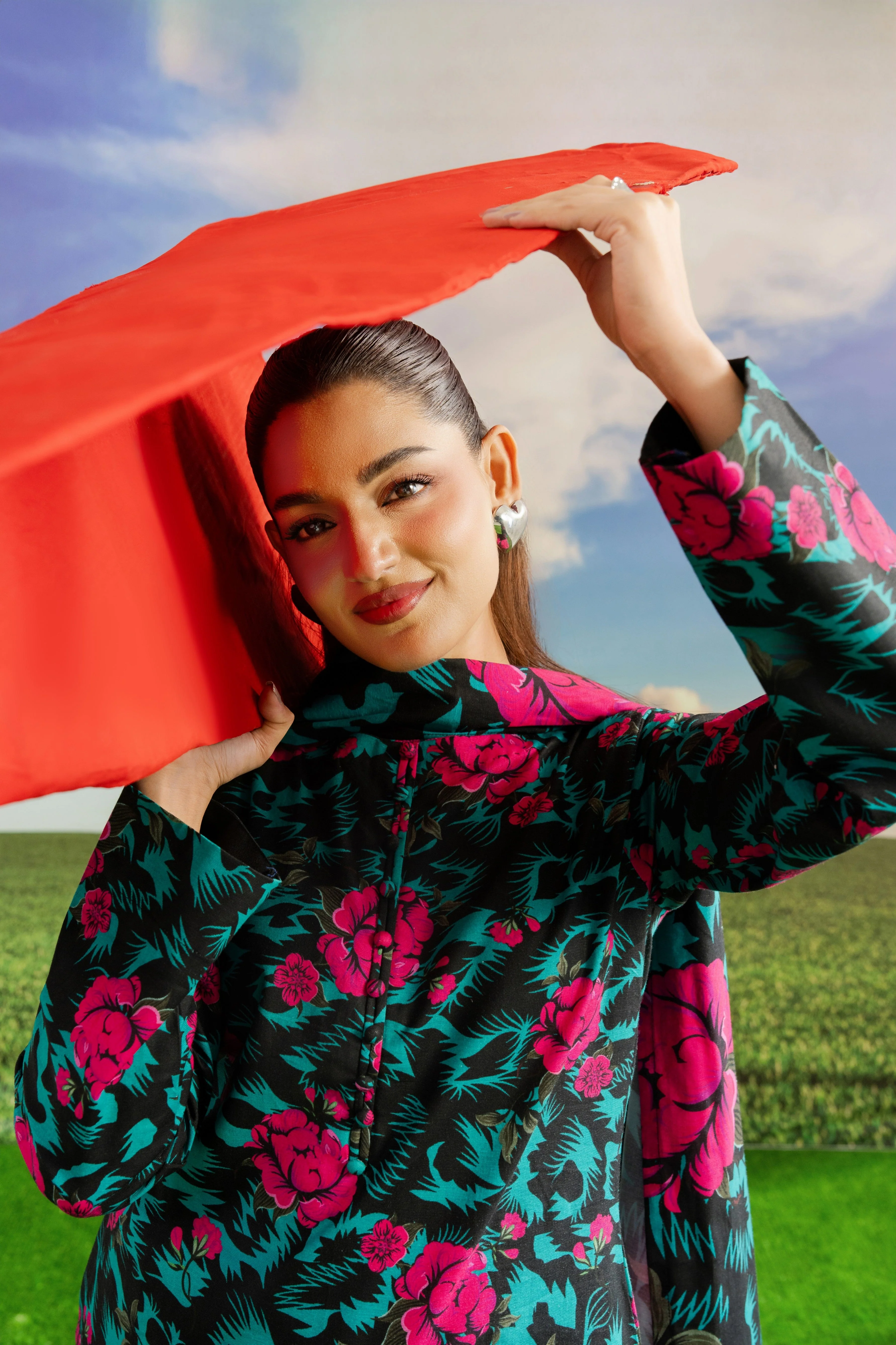 Feathers Unstitched Winter Arrivals Suit-DORINE-FT572 - Image 8