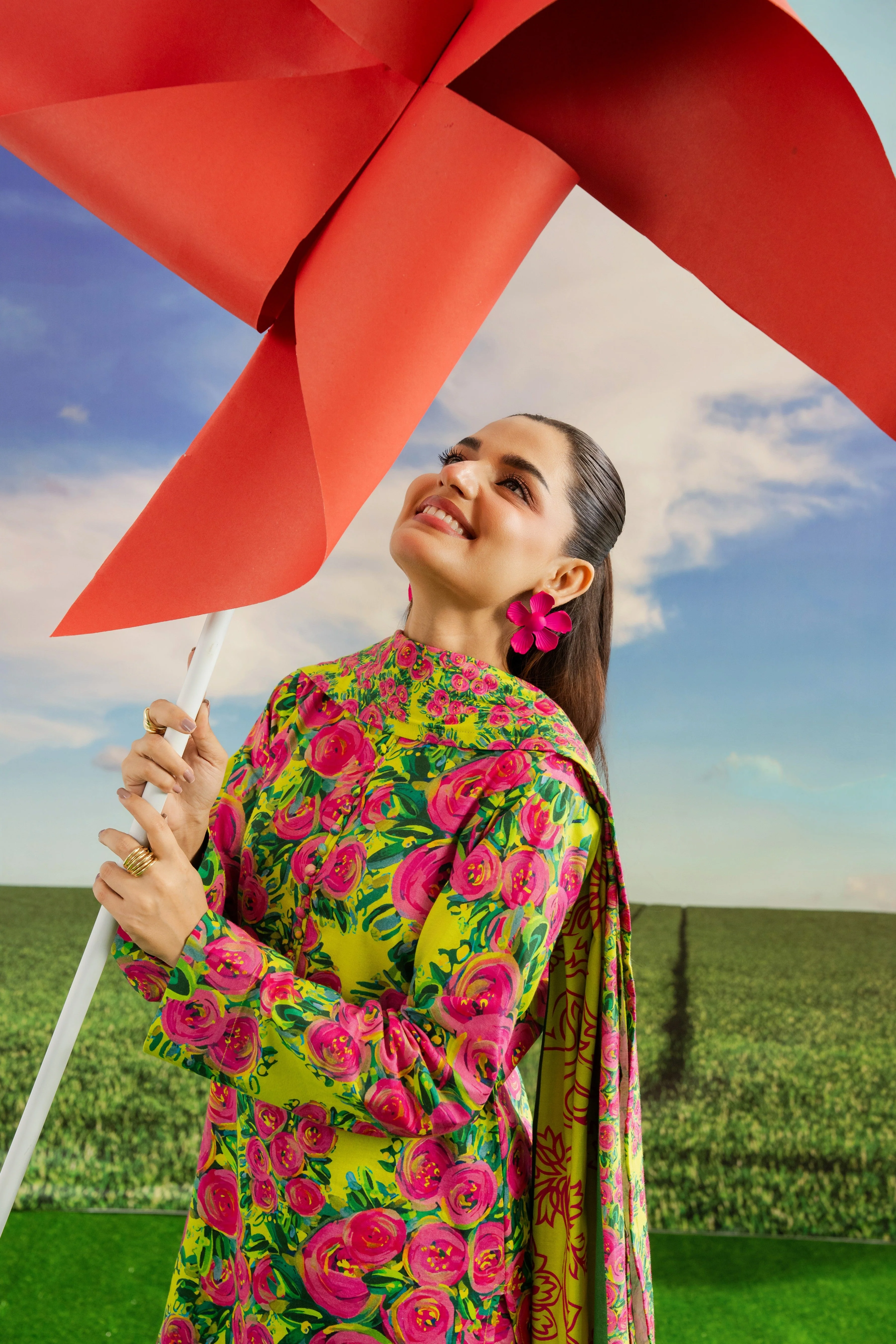 Feathers Unstitched Winter Arrivals Suit-SYNARA-FT574 - Image 6