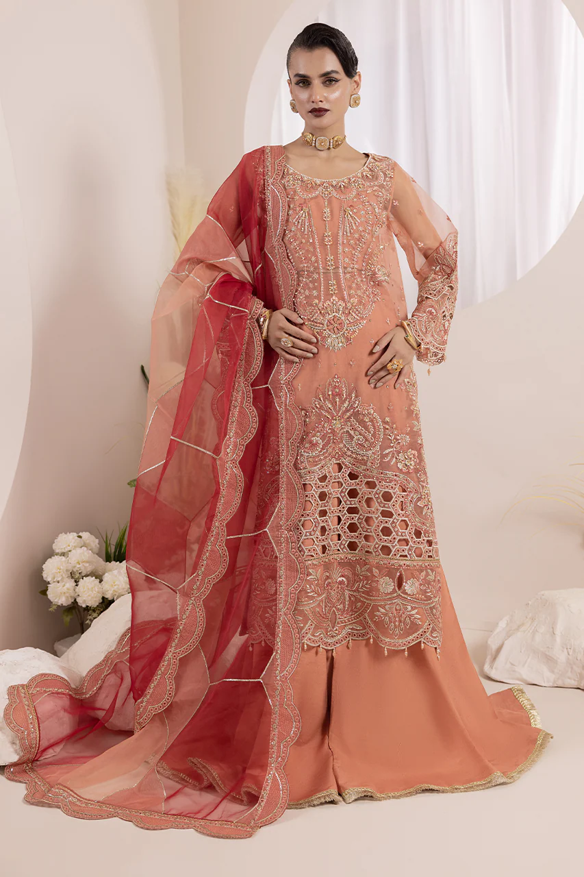 Aaraish By Diara Couture Stitched 3 Piece Formals Suit-NOSHEEN - US-645