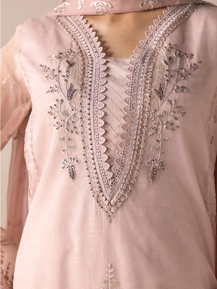 Aura By Zebtan Unstitched 3 Piece Formals Vol-04 Suit-Aurapret-03 - Image 3