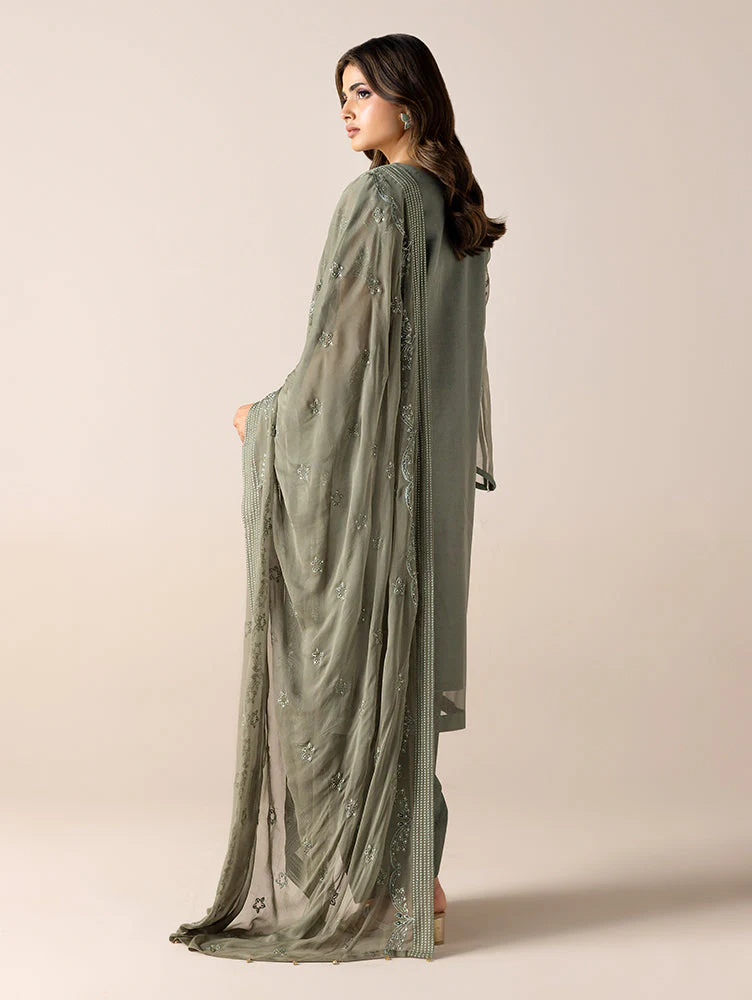 Aura By Zebtan Unstitched 3 Piece Formals Vol-04 Suit-Aurapret-04 - Image 2
