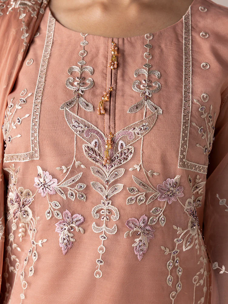 Aura By Zebtan Unstitched 3 Piece Formals Vol-04 Suit-Aurapret-05 - Image 5