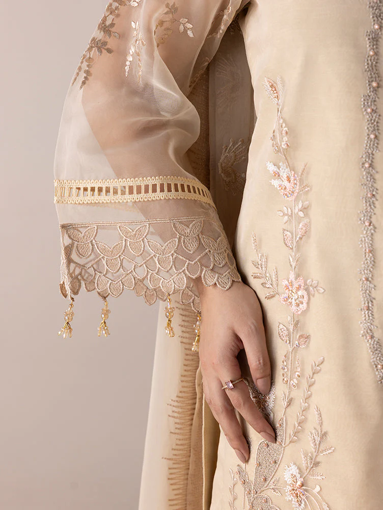 Aura By Zebtan Unstitched 3 Piece Formals Vol-04 Suit-Aurapret-07 - Image 3