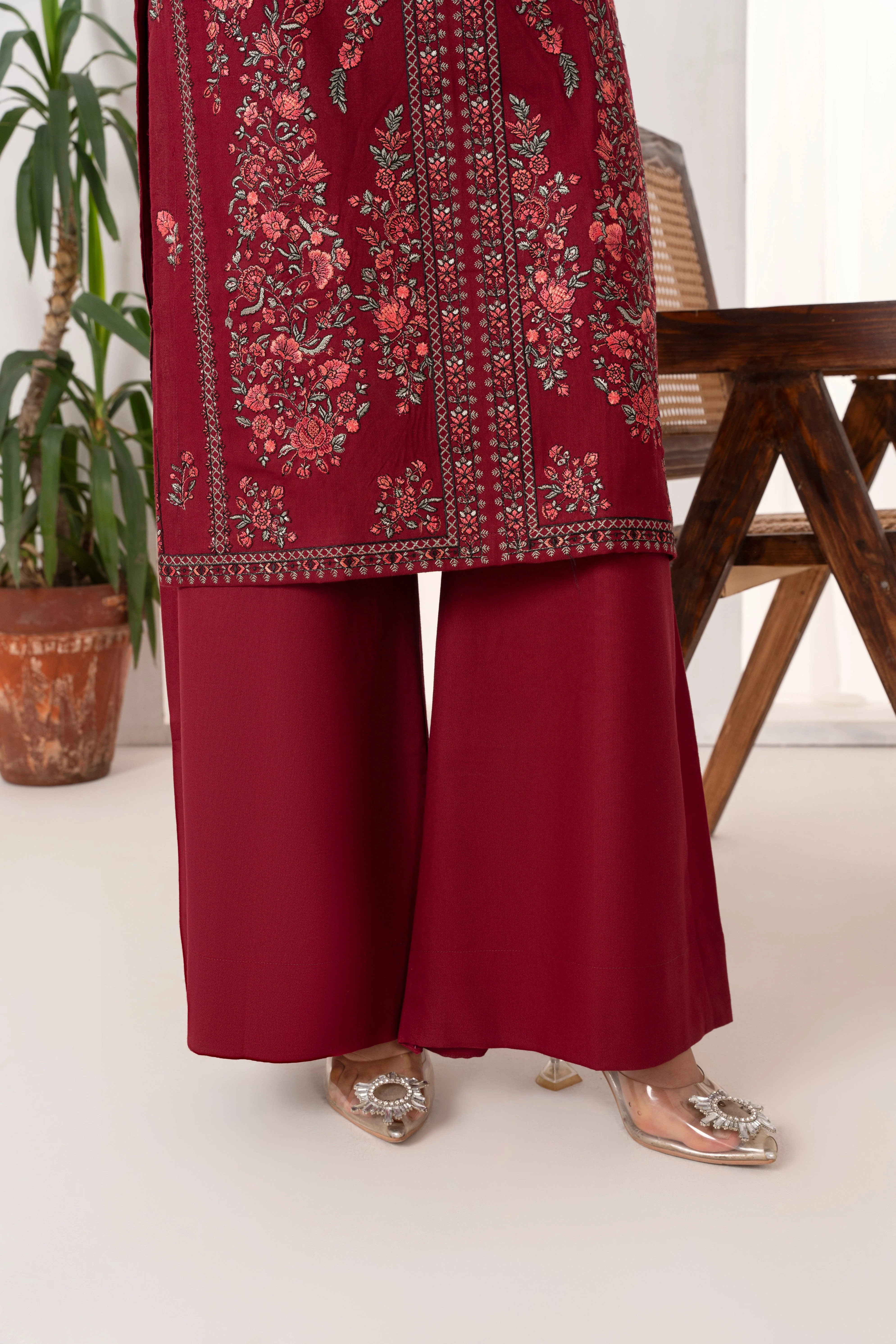 Feathers Unstitched Winter Arrivals Suit-VELFROST-FT549 - Image 8