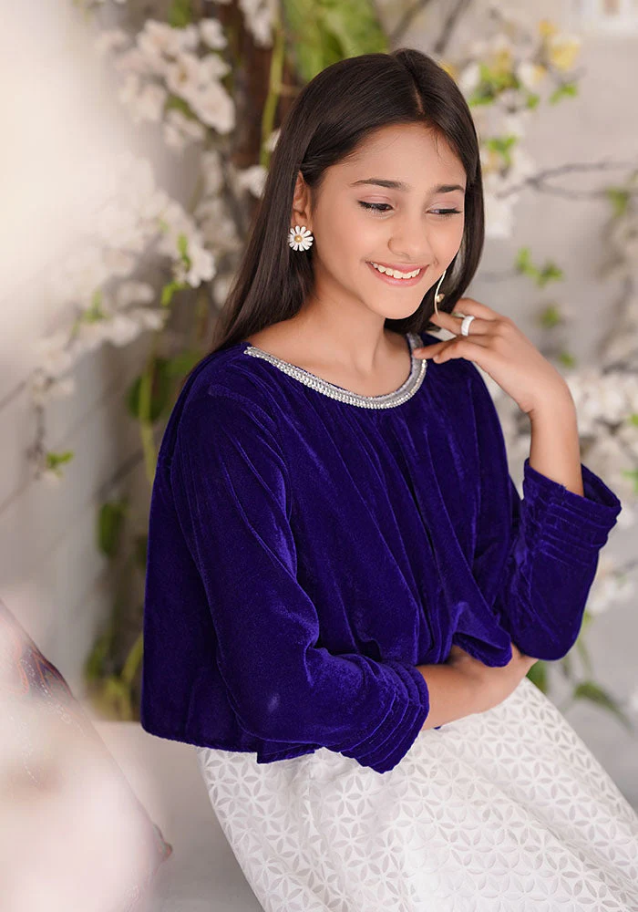Ochre Clothing Velvet Top - Image 2