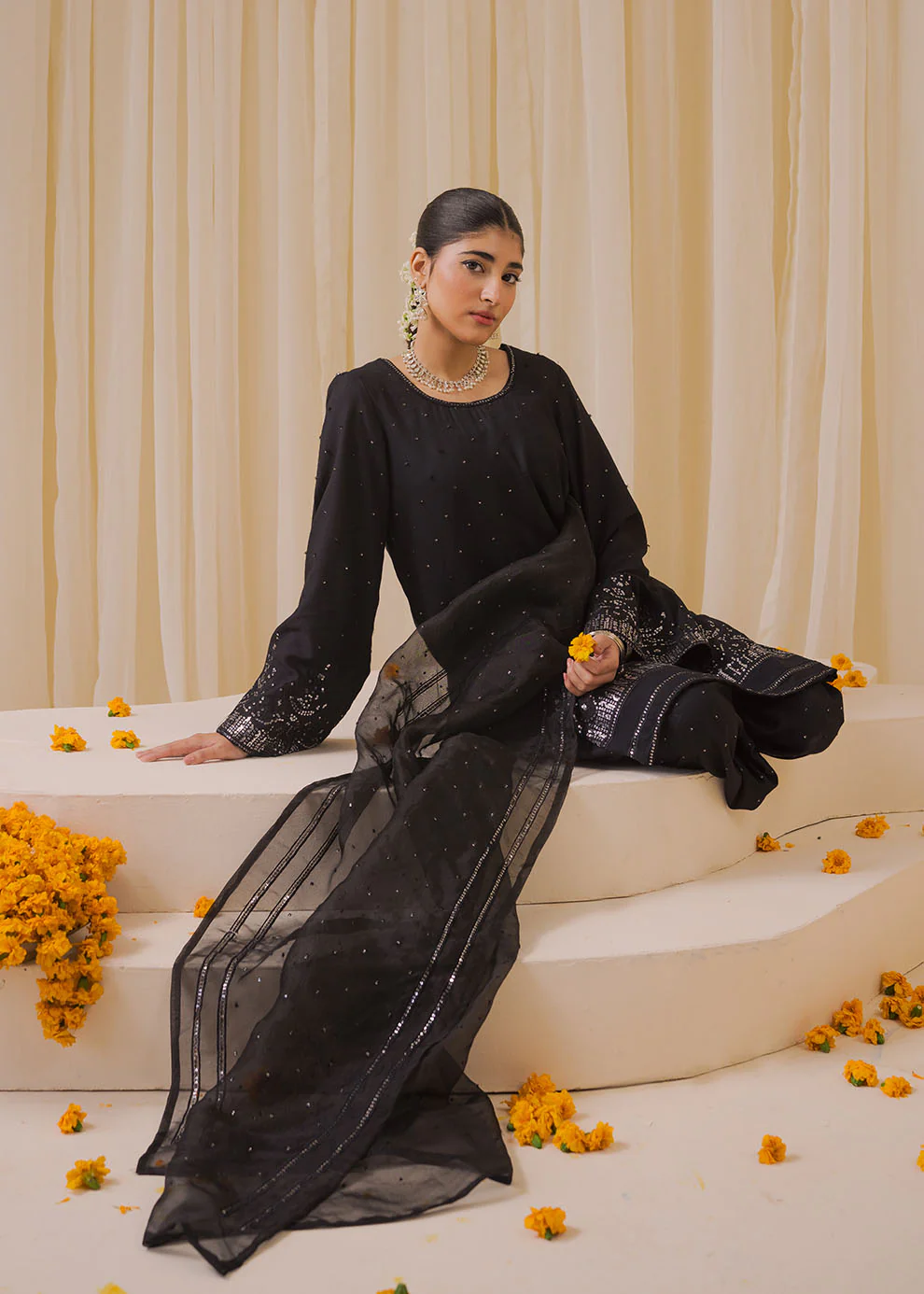 Chamak Dhamak By Pashma Khan Eid Suit-Visal - Image 2