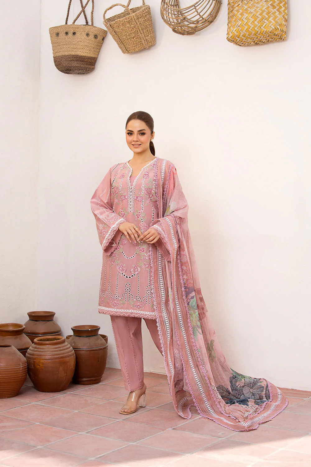 Vital by Sobia Nazir Unstitched 3 Piece Lawn Suit-V-02-A