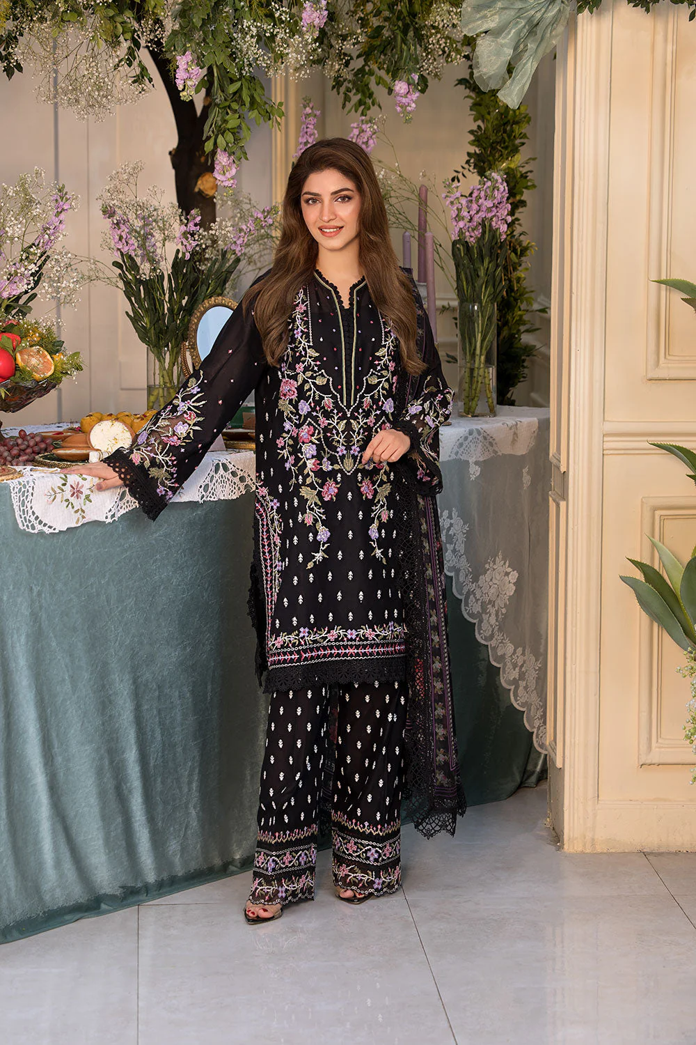 Vital by Sobia Nazir Unstitched 3 Piece Lawn Suit-V-05-A