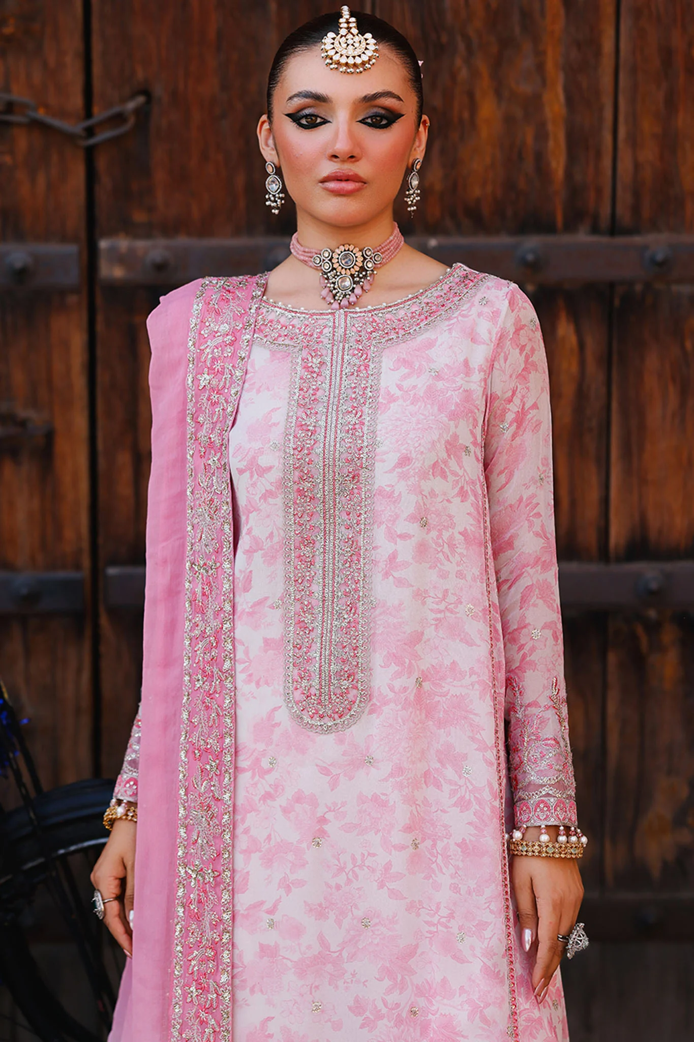 Vasal By Charizma Unstitched 3 Piece Luxury Chiffon Vol-03 Drop-02 Suit-VSL25-17 - Image 5