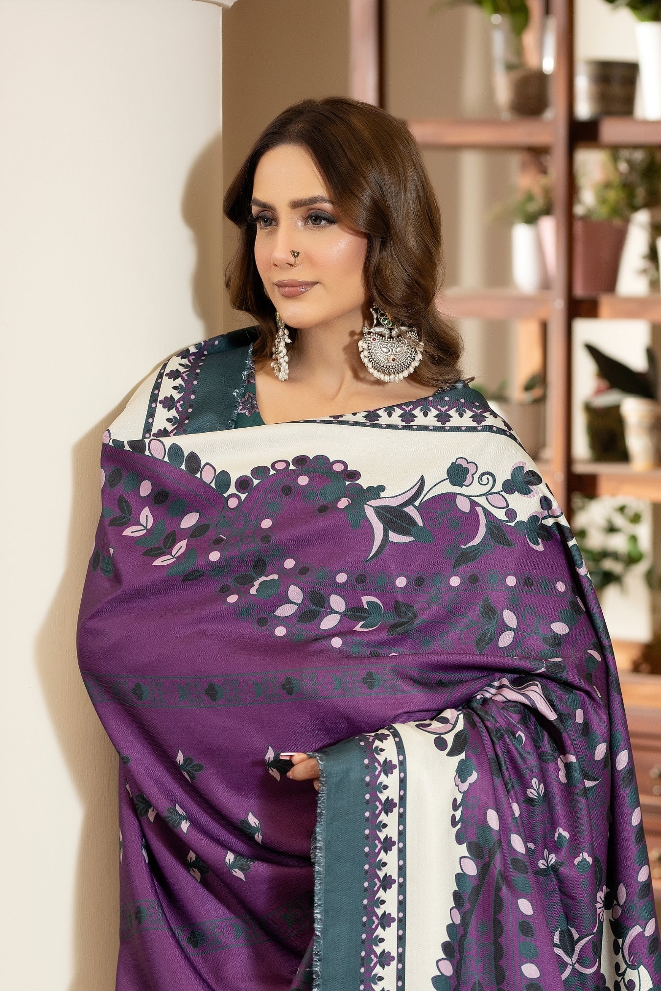 Justuju By Inara Stitched 3 Piece Winter Suit-LAILA DR-01 - Image 5