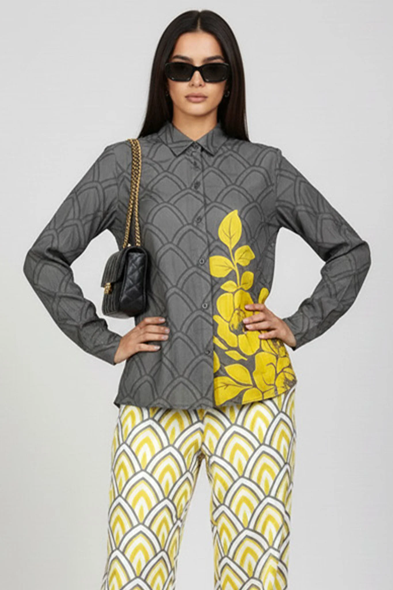 WeWear Jogi By Noorma Kaamal Stitched 2 Piece Western Edition Vol-11 Suit-WW-09 - Image 2