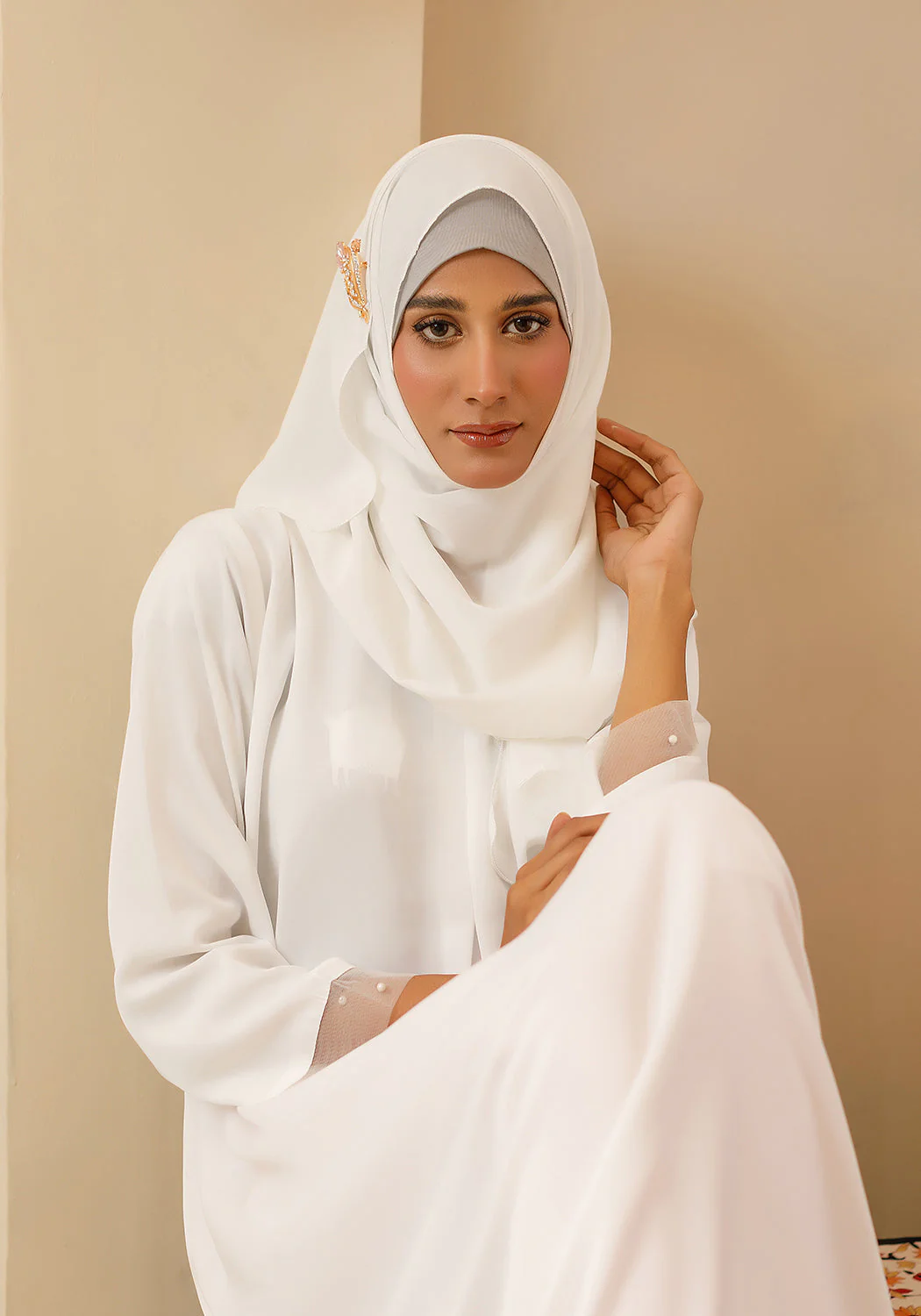 Hijabi.Pk Pacific Pearl Abaya - Image 2