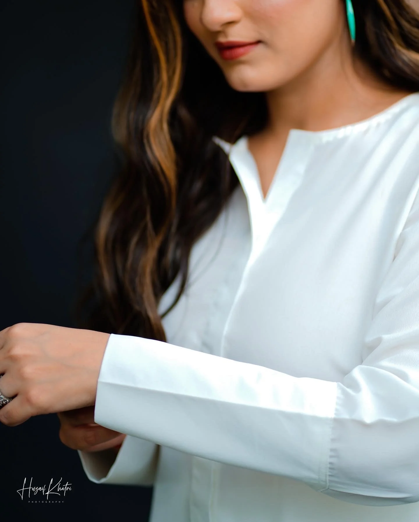 Zauk Stitched 2 Piece Collection-White Two Piece Dress - Image 6