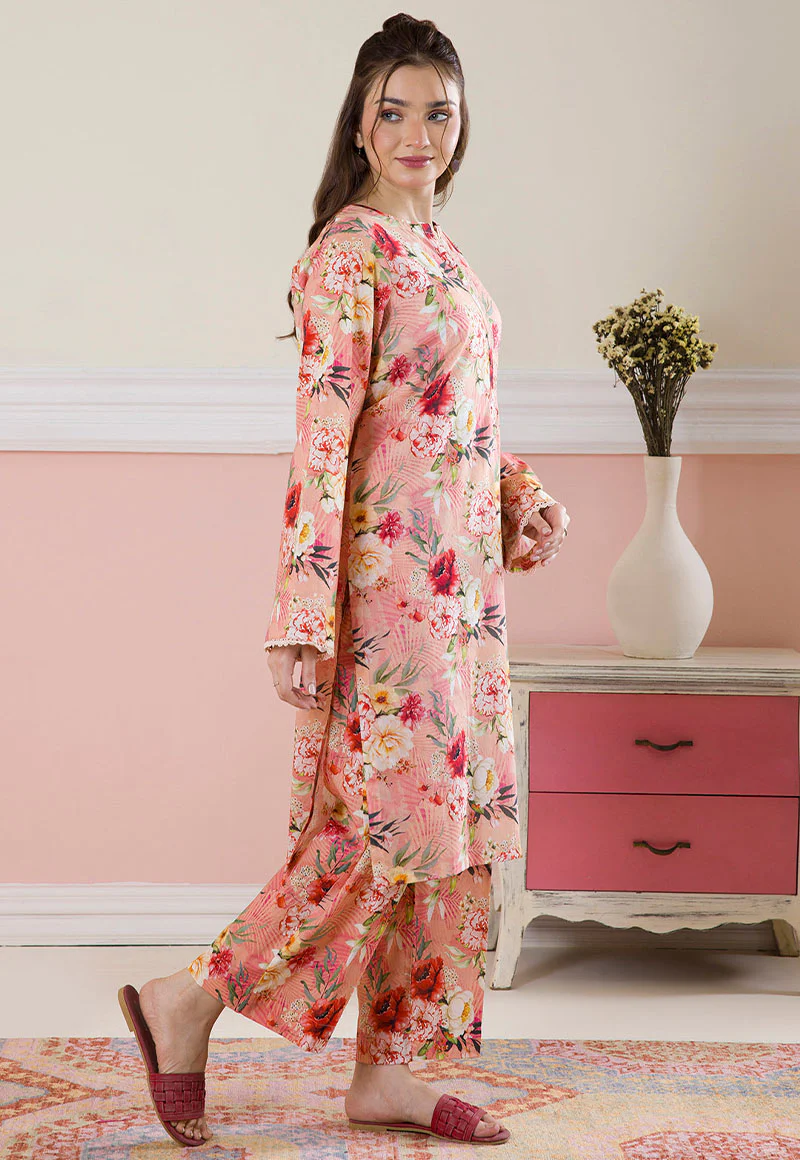 Zellbury Stitched 2 Piece Lawn Vol-01 Suit-WPS-22096