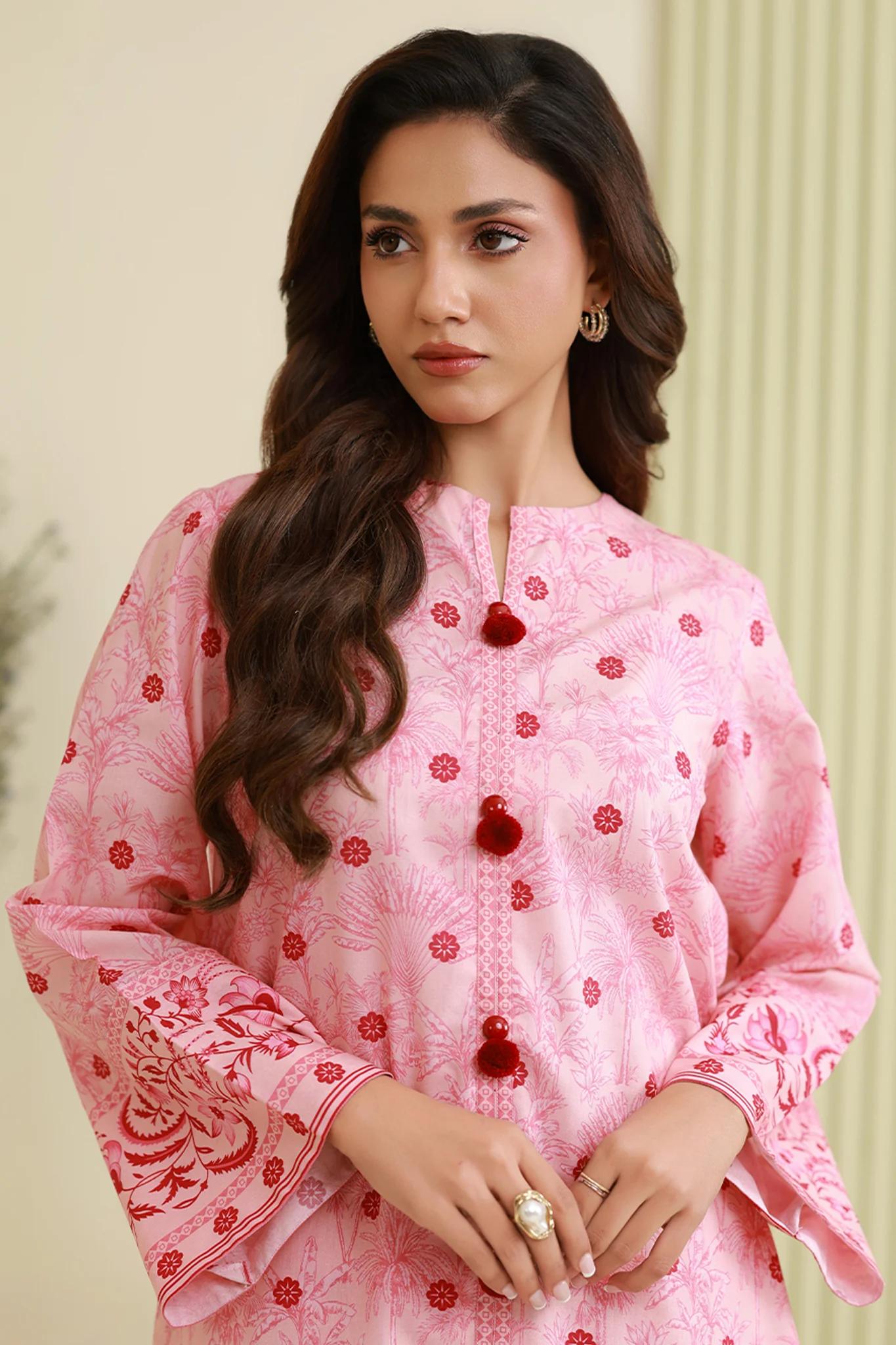 Zellbury Unstitched 2 Piece Lawn Suit-WUS26E20412 - Image 2