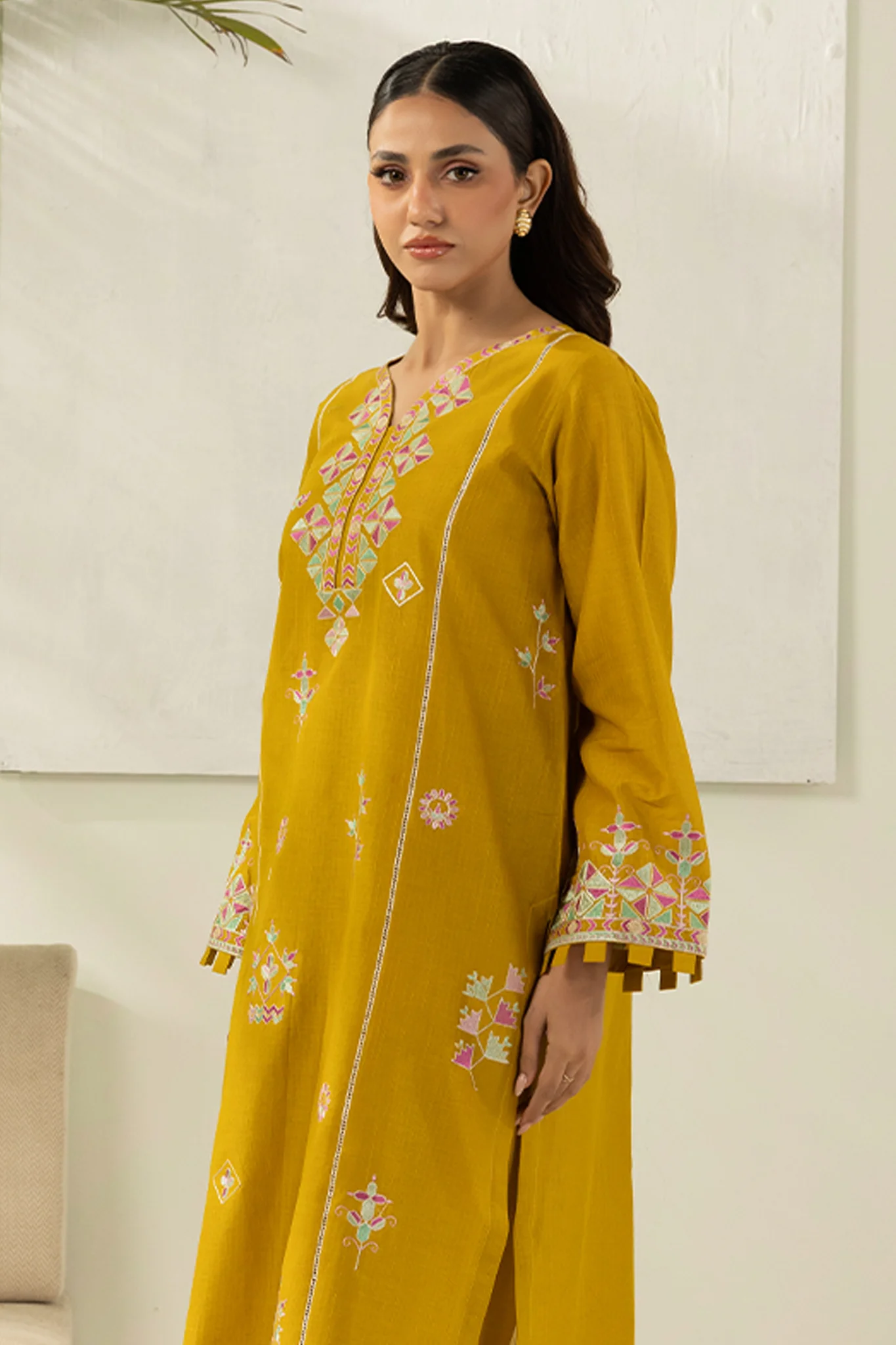 Zellbury Unstitched 2 Piece Lawn Suit-WUS26E21198 - Image 2
