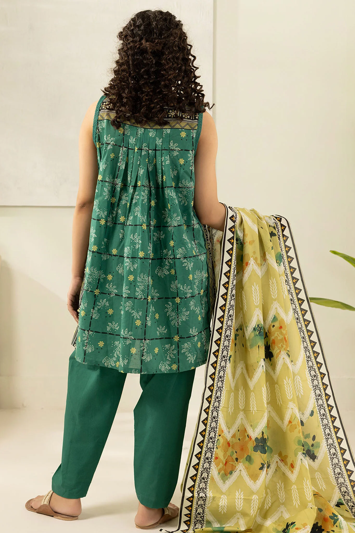 Zellbury Unstitched 3 Piece Lawn Edit 2 Suit-WUS26X30542 - Image 3