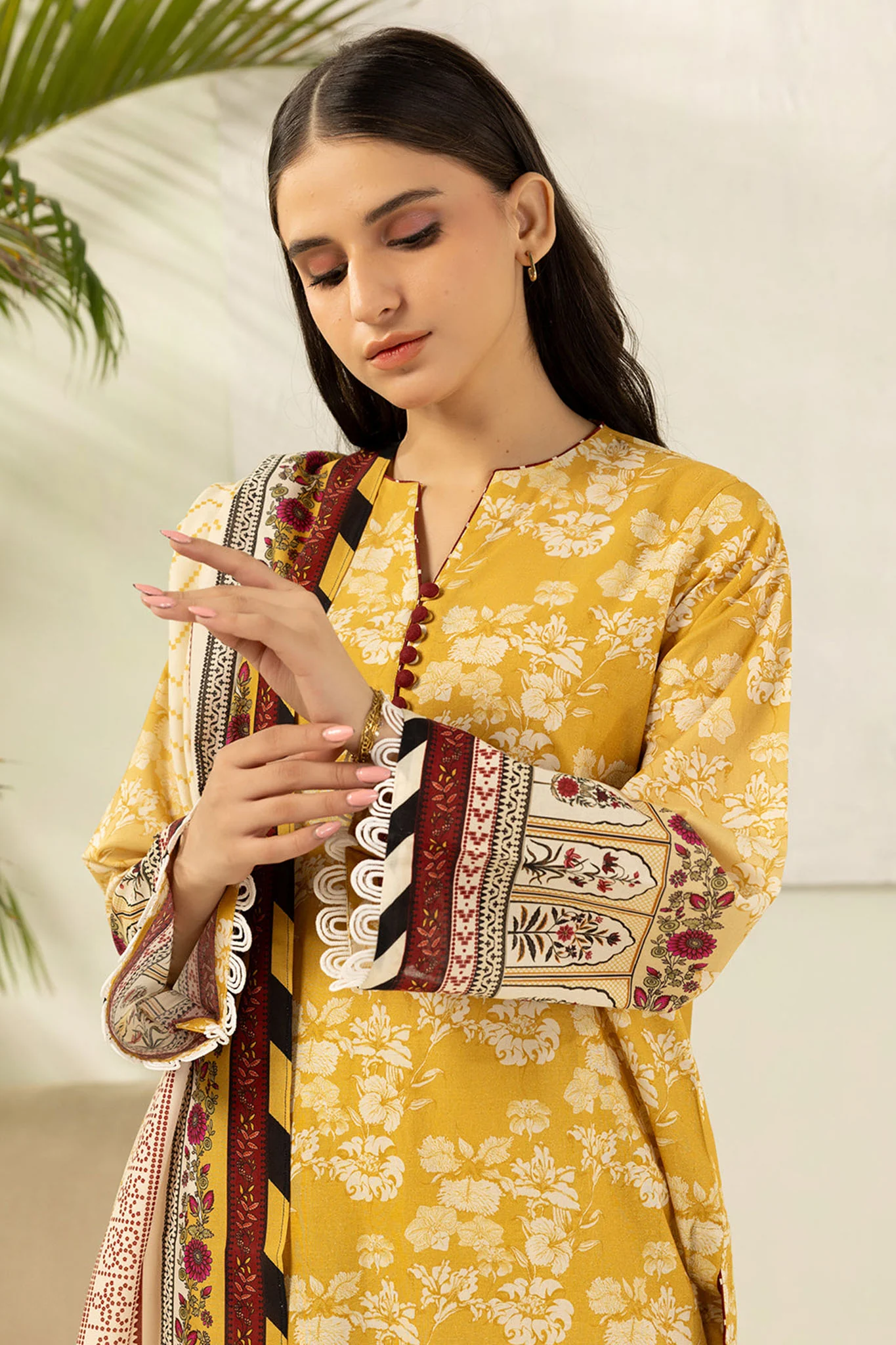 Zellbury Unstitched 3 Piece Lawn Edit 2 Suit-WUS26X30623 - Image 2