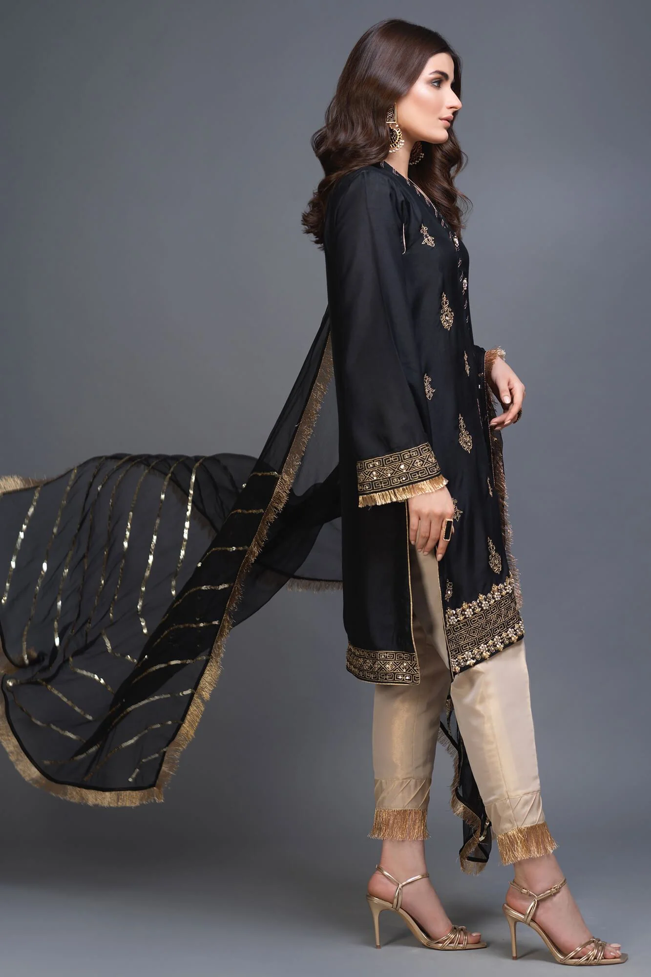 Khwahish By Zaaviay Stitched  Vol 2 Aafreen (Three Piece) - Image 3
