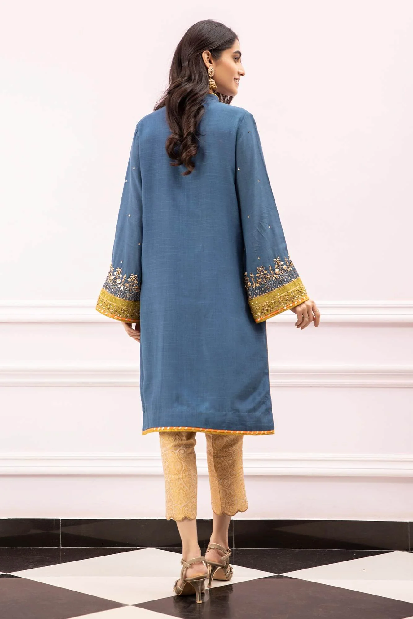 Dhaani Chunariya By Zaaviay Stitched Badal - Image 3