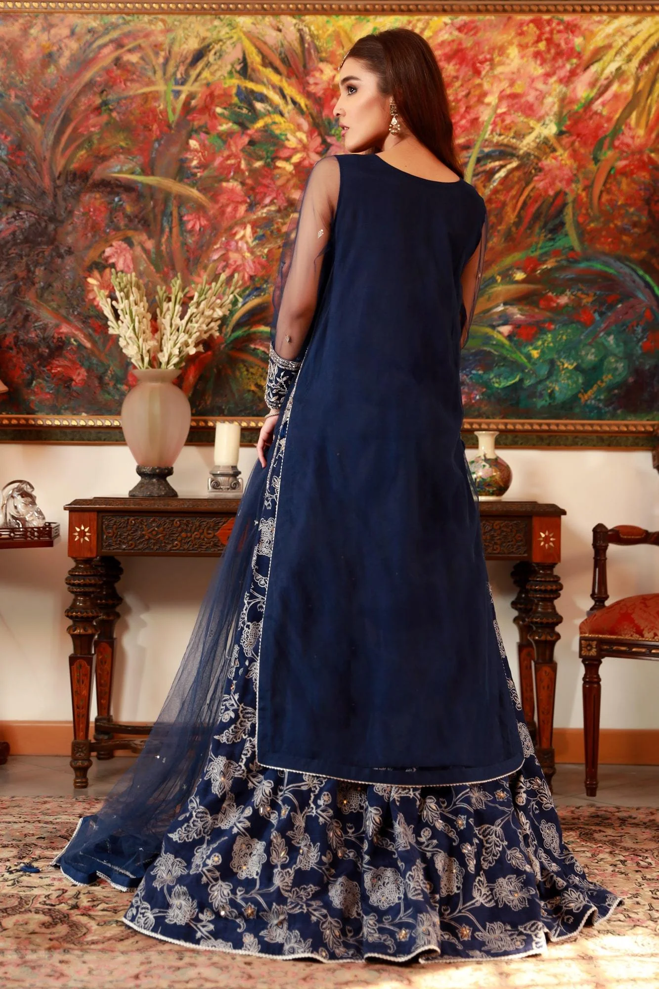 Neher By Zaaviay Stitched Chirya Da Chamba (Ready To Wear - Three Piece) - Image 4