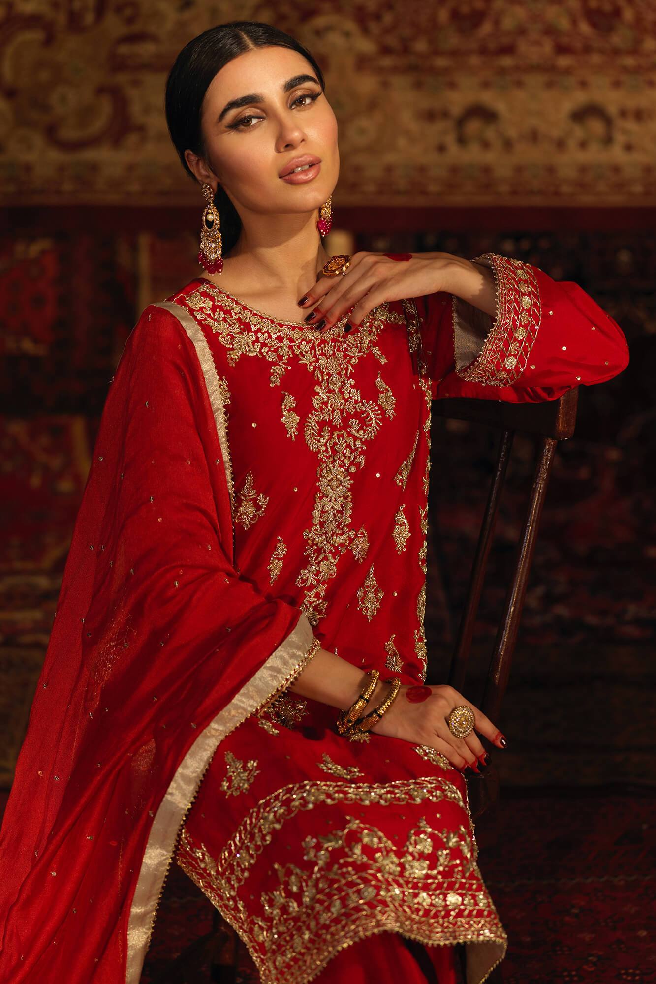 Zehnaseeb By Zaaviay Stitched Dastan - Image 2